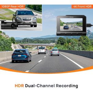 Відеореєстратор 70mai HDR Dash Cam Set 4K A810-2