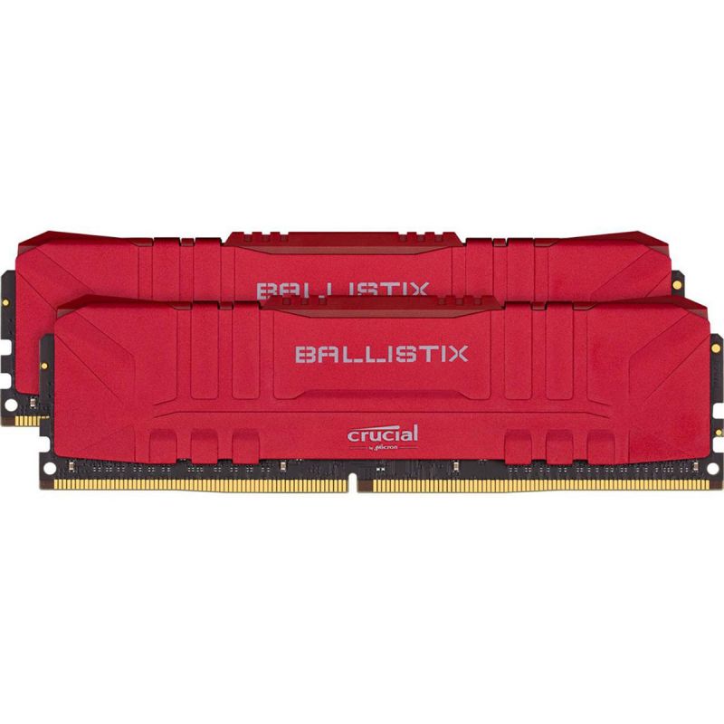 Пам'ять Crucial 16 GB (2x8GB) DDR4 3200 MHz Ballistix Red ― ForActive