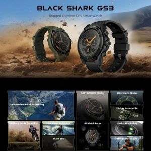 Смарт-годинник Black Shark GS3 Green