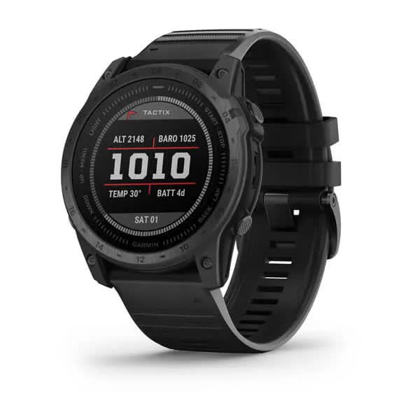 Garmin tactix 7 – Standard Edition чорний з силіконовим ремінцем ― ForActive