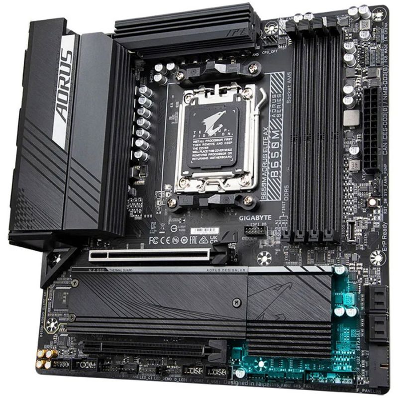 Материнська плата GIGABYTE B650M AORUS ELITE AX ― ForActive