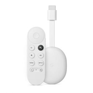 ТВ медіа приставка Google Chromecast 4K with Google TV Snow