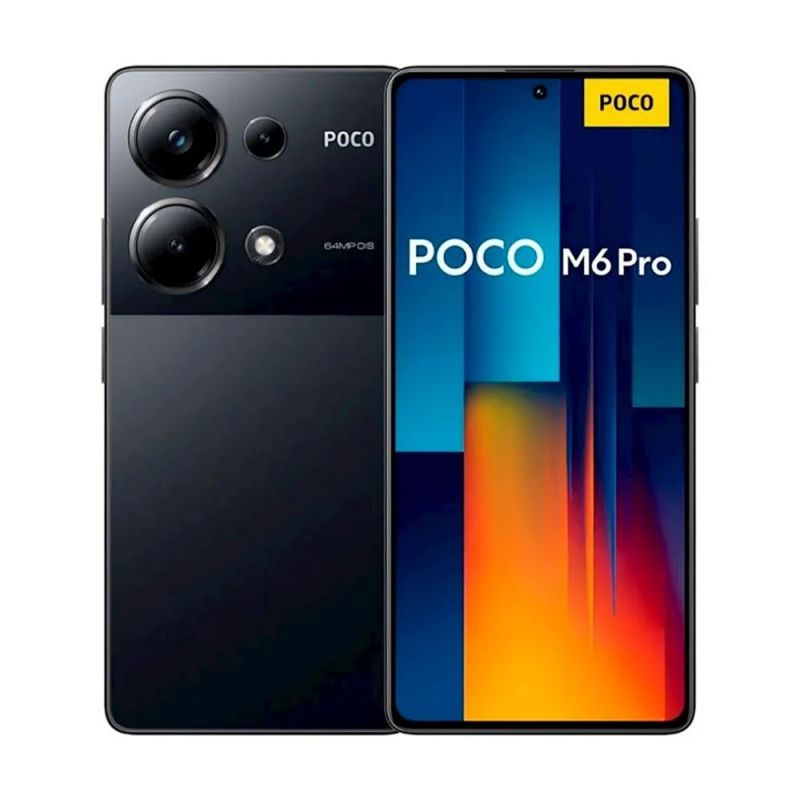 Смартфон Poco M6 Pro 8/256GB Black ― ForActive