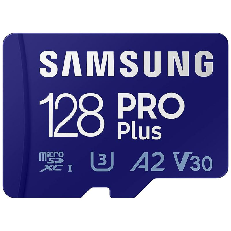 Карта пам'яті Samsung 128 GB microSDXC UHS-I U3 V30 A2 PRO Plus ― ForActive