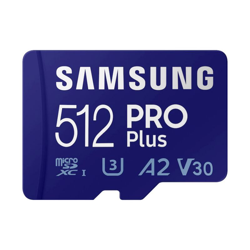 Карта пам'яті Samsung 512 GB microSDXC UHS-I U3 V30 A2 PRO Plus 2023 ― ForActive