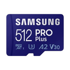 Карта пам'яті Samsung 512 GB microSDXC UHS-I U3 V30 A2 PRO Plus