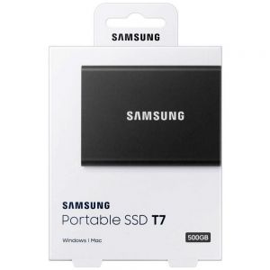 SSD накопичувач Samsung T7 500 GB Titan Gray