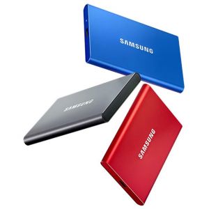 SSD накопичувач Samsung T7 500 GB Titan Gray