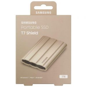 SSD накопичувач Samsung T7 Shield 1 TB Beige