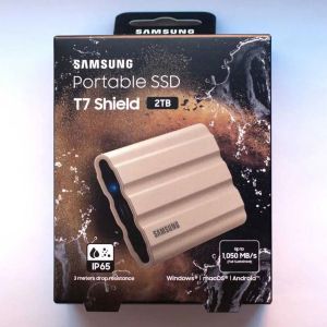 SSD накопичувач Samsung T7 Shield 2 TB Beige