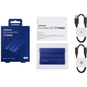 SSD накопичувач Samsung T7 Shield 2 TB Blue