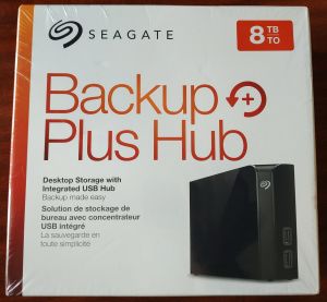 Жорсткий диск Seagate Backup Plus Hub 8 TB