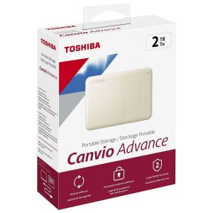 Жорсткий диск Toshiba Canvio Advance 2 TB White