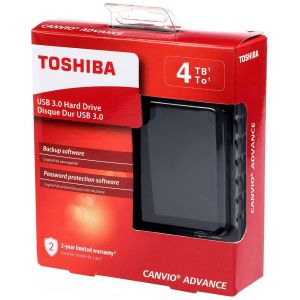 Жорсткий диск Toshiba Canvio Advance 4 TB Black