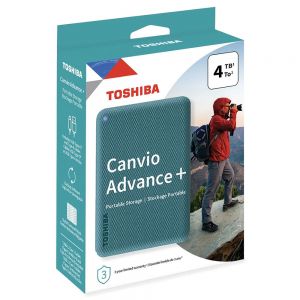 Жорсткий диск Toshiba Canvio Advance Plus 4 TB Green