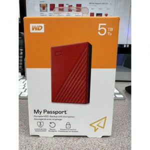 Жорсткий диск WD My Passport 5 TB Red