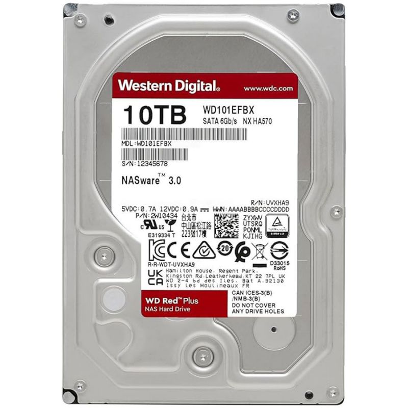 Жорсткий диск WD Red Plus 10 TB ― ForActive