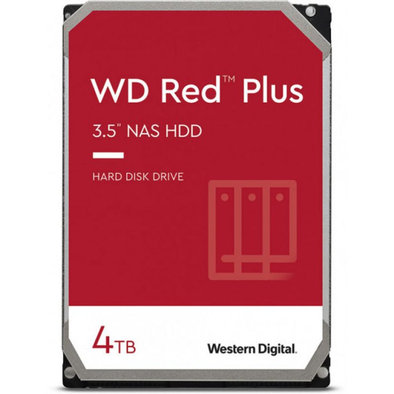 Жорсткий диск WD Red Plus 4 TB ― ForActive