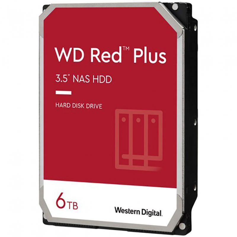 Жорсткий диск WD Red Plus 6TB ― ForActive