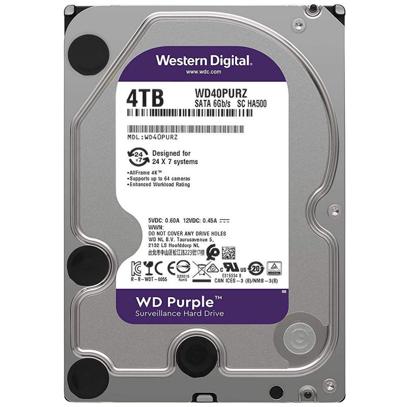 Жорсткий диск WD Purple 4 TB ― ForActive