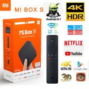 ТВ медІа приставка Xiaomi Mi Box S 4K 2/8GB